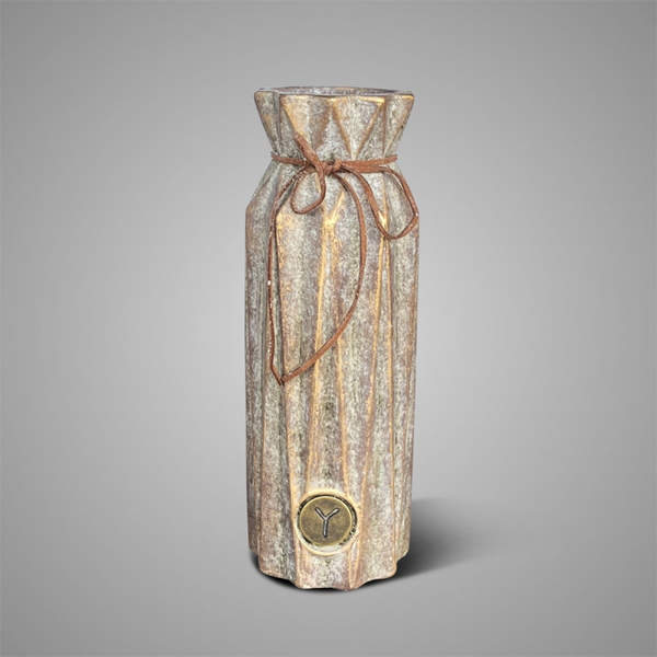 Vase Relief with Rope Jewel M