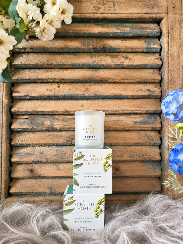 Kaars Eucalyptus & Vetiver 40h.