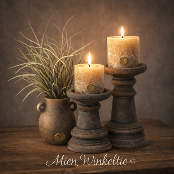 Candleholder Basic Majestic Brown M