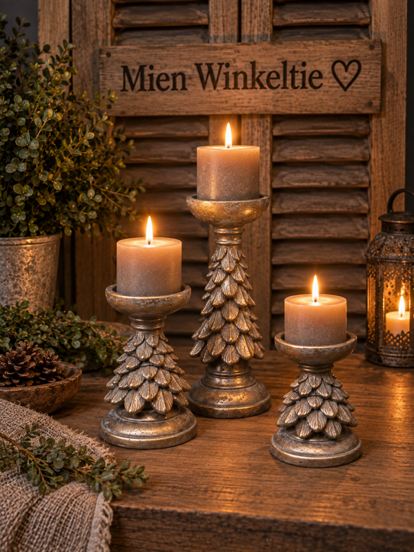 Candleholder X Tree Jewel L