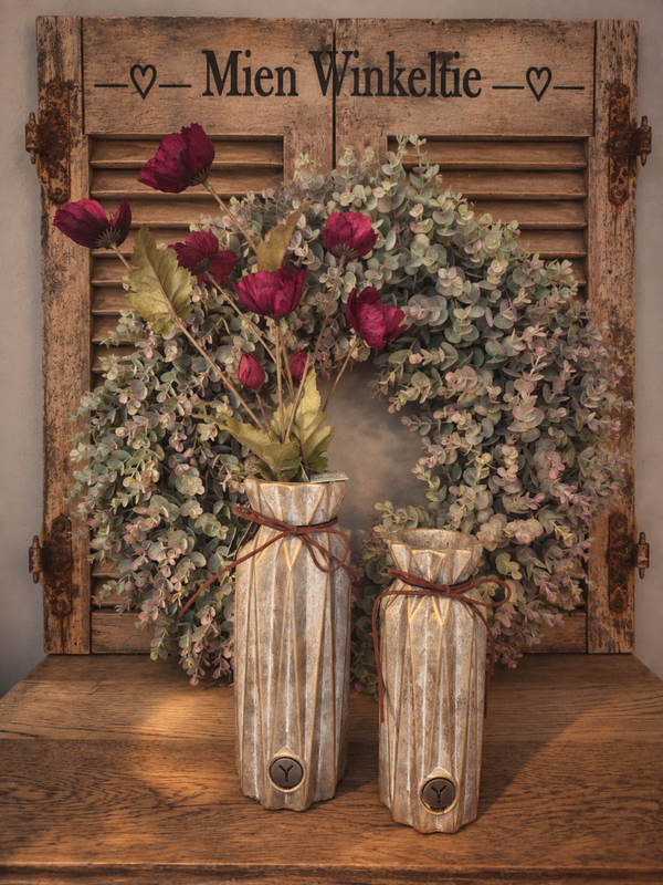 Vase Relief with Rope Jewel M