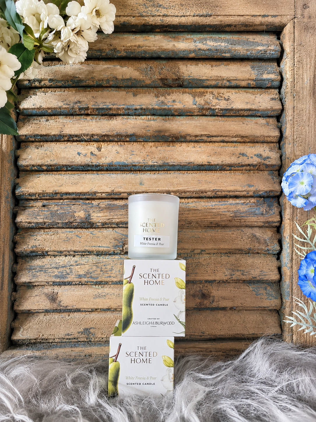 Kaars White freesia & pear