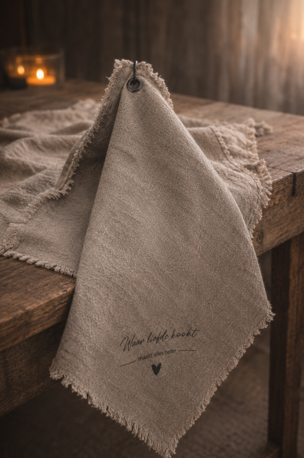 Shabby doek met zeiloog