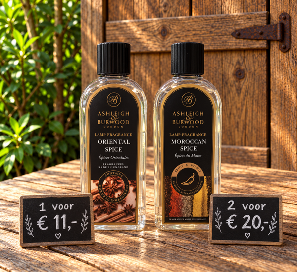 Asleigh en burwood Oriental spice en Moroccan spice