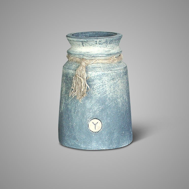 Foto 43 Vase Nostalgic with Rope Ancient Clay L