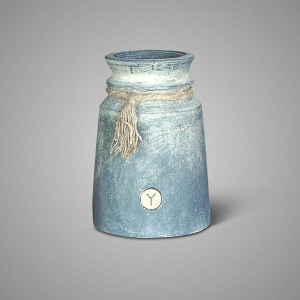 Foto 43 Vase Nostalgic with Rope Ancient Clay L