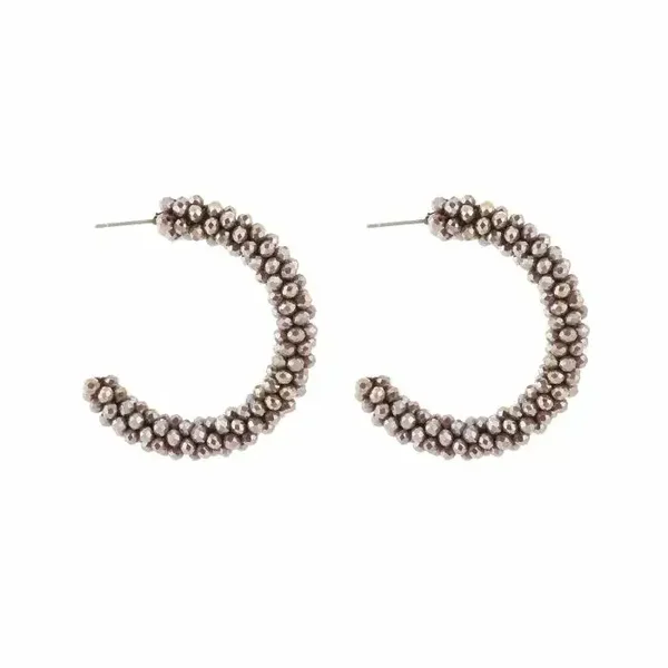Strass oorbellen | kralen oorbellen