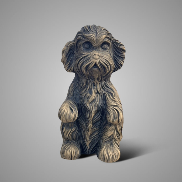 Sitting Dog Cute Majestic Brown