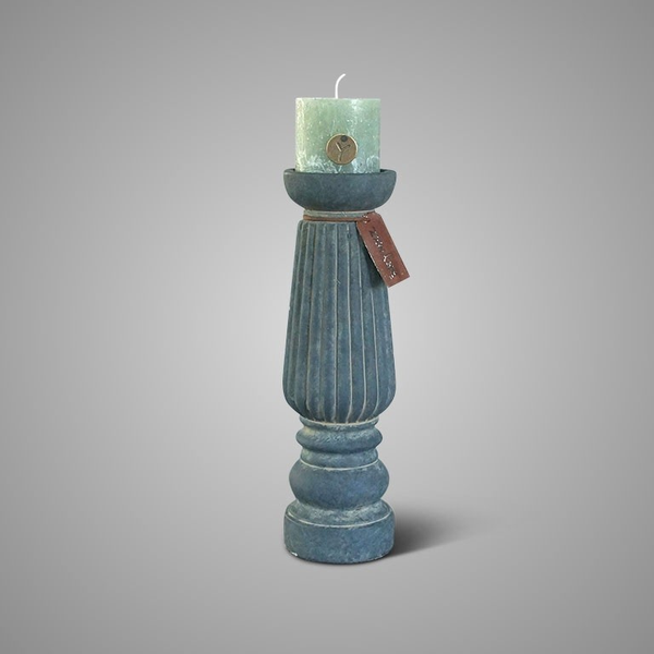 Foto 12 Candleholder Luxury Relief Majestic Vintage L D.10 H.32