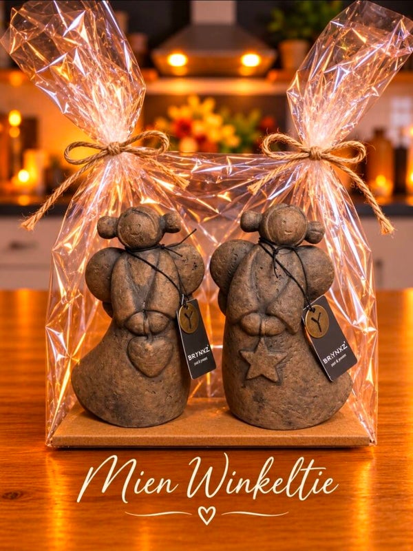 Cadeau set ballerina brown
