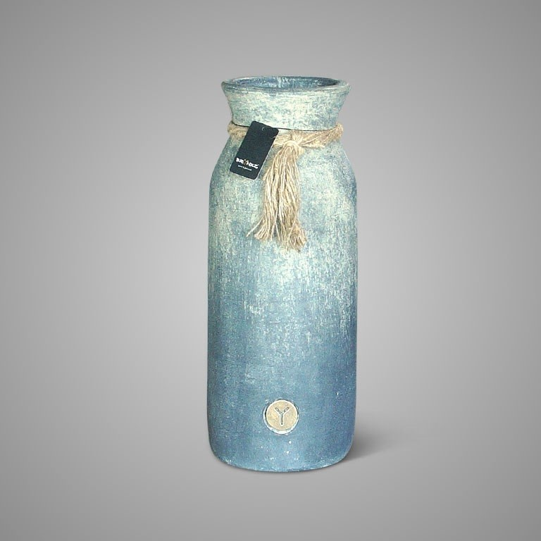 Foto 44 Vase Grandeur with Rope Ancient Clay L