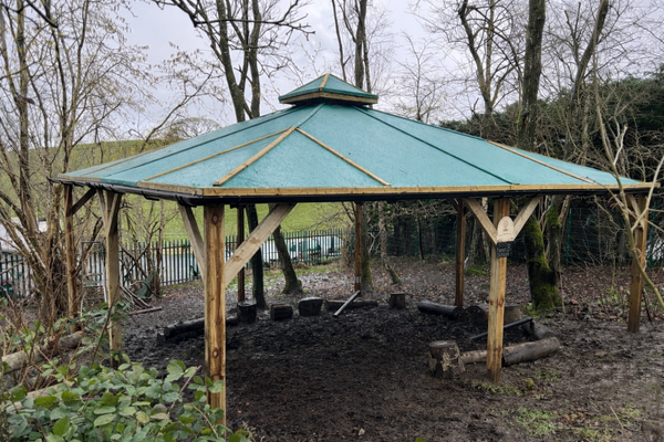6m x6m (36sqm) open sided canopy including installation