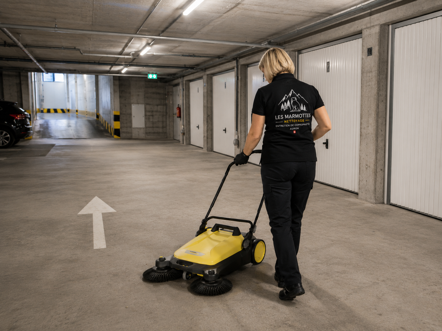Nettoyage hors saison des garages