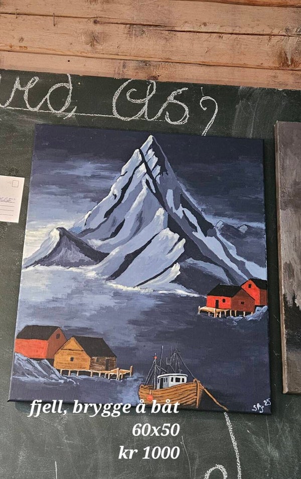 "Fjell og Naust"   50x60