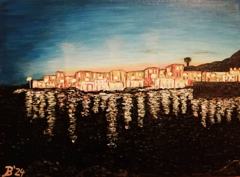 Santa Caterina, Puglia 18×24cm, 120 Euro