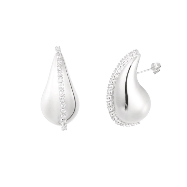 DROP EARRINGS MET STEENTJES