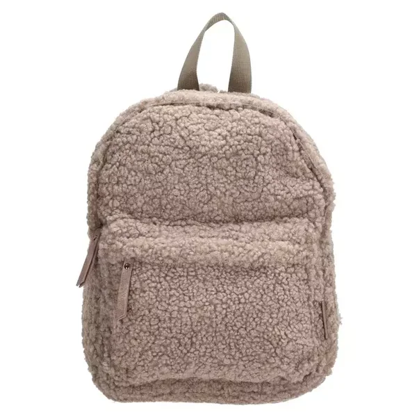 MINI teddy Rugzak taupe 31x23cm
