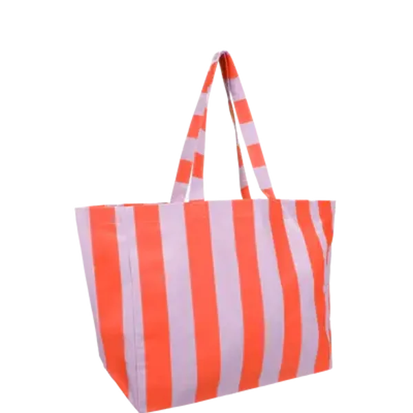 cotton beach bag rose-lilac