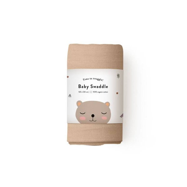 maxi Swaddle - Zand - 120x120cm