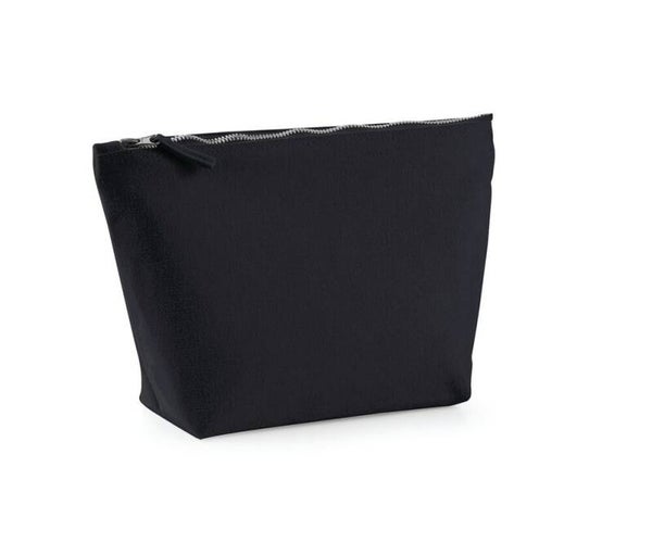 Canvas ZWART toilettas L