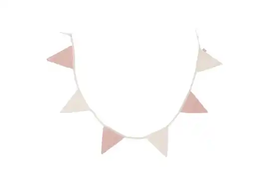 Jollein Vlaggenlijn Rose/Ivory