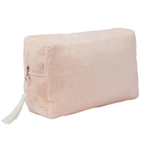 Bamboe toilettas - blush roze