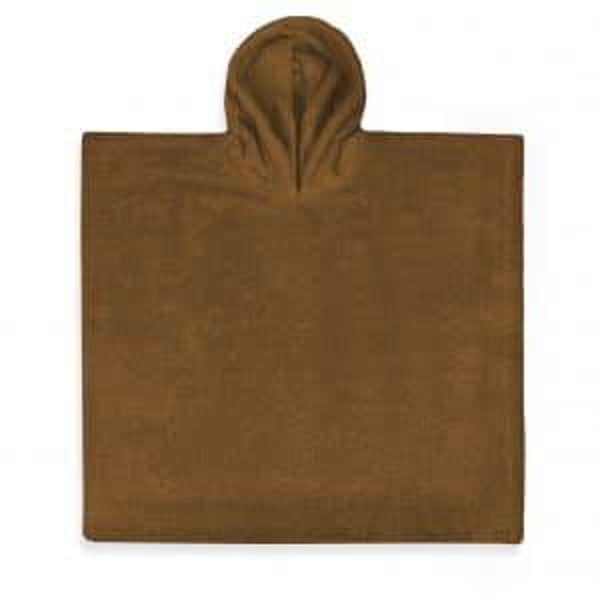 brown clay poncho L