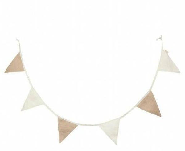 Jollein Vlaggenlijn Biscuit/Ivory