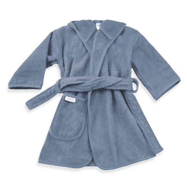 Grey blue badjas 4-6 jaar