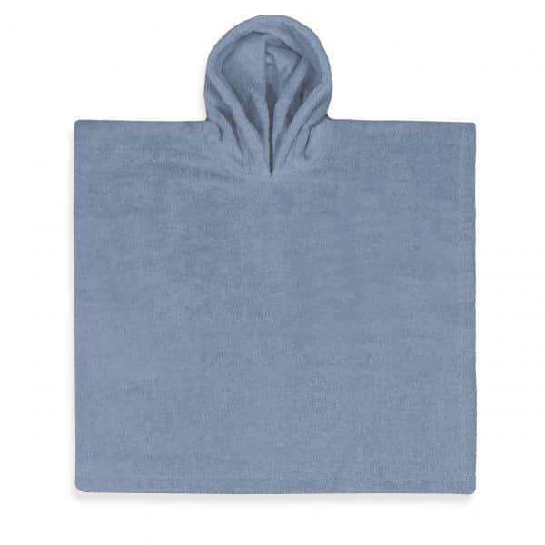 Grey/Blue poncho S