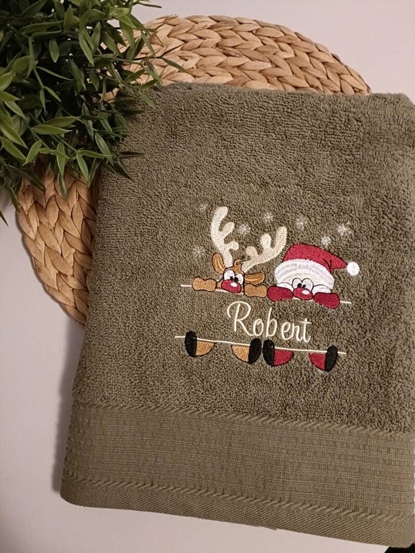 Badhanddoek 70x140 KERST