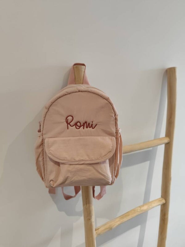 Mushie backpack Blush
