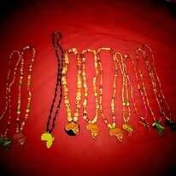 Afrikanics Neclaces designed NUMEROLOGICALLY