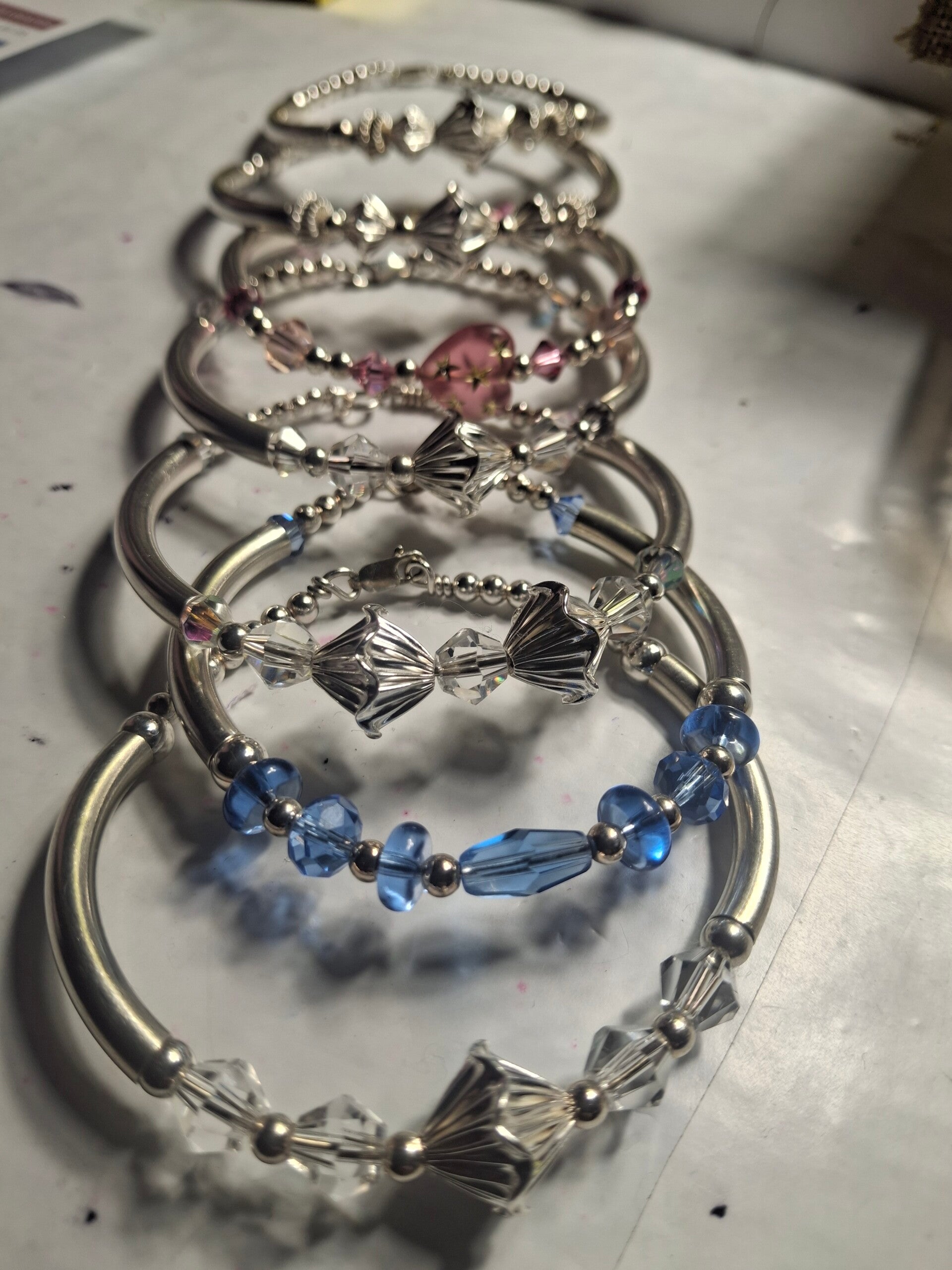 STERLING SILVER BANGLES