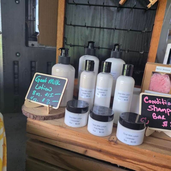New Goat Milk Lotion with Colloidal Silver!