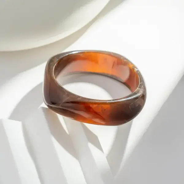armband hars met marmerlook