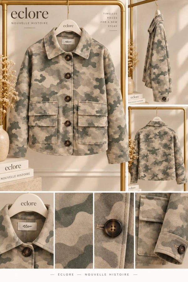 Jasje suede Army - khaki