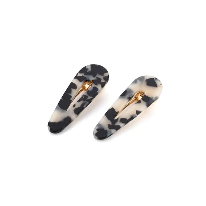 Haarspelden - Leopard Coffee