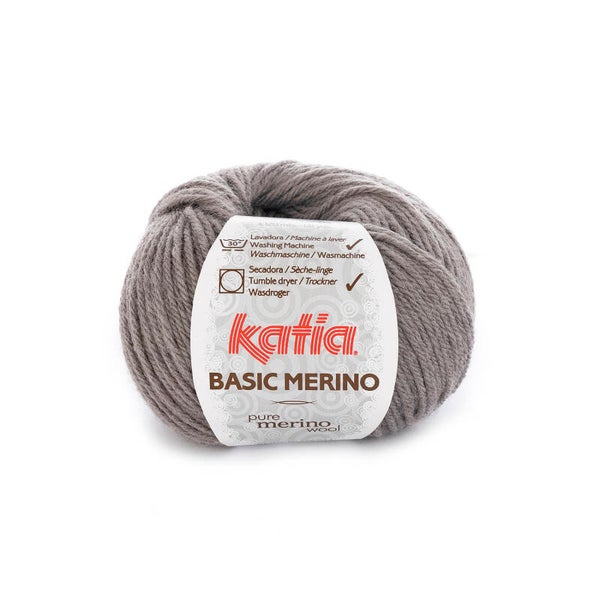 Basic Merino 13 Medium Grijs