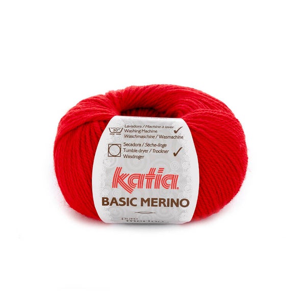 Basic Merino 04 Rood