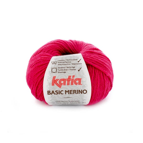Basic Merino 40 Licht Fuchsia