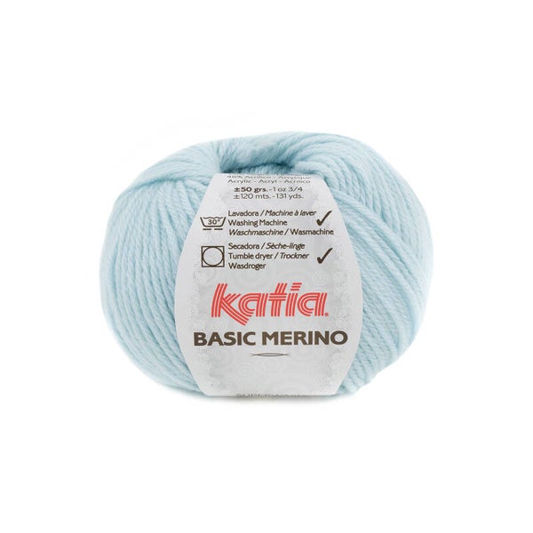Basic Merino 86 Licht Hemelsblauw