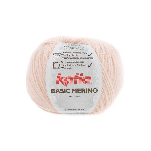 Basic Merino 87 Zeer Lichtroze