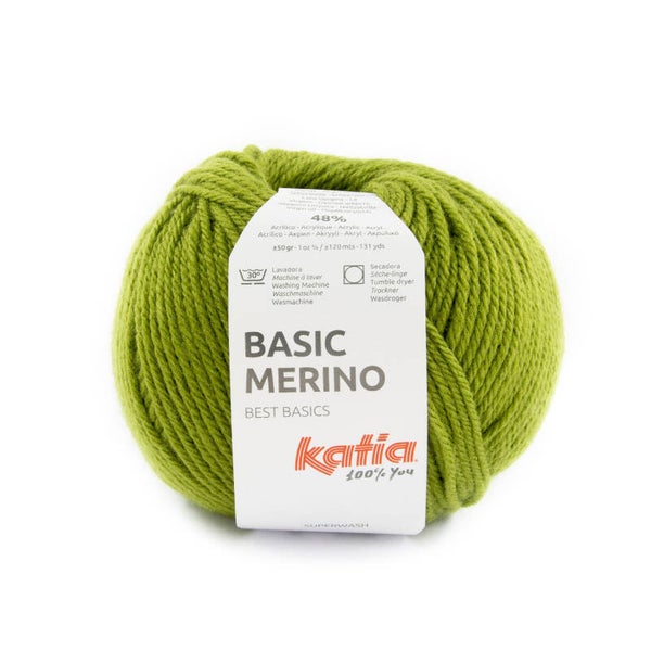 Basic Merino 90 Groen