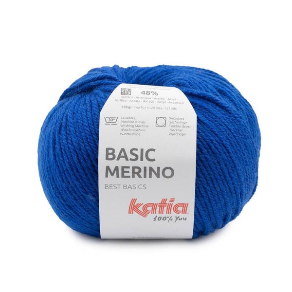 Basic Merino 94 Ultramarijn