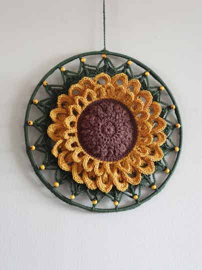 Funny Mandala Sunflower 25cm