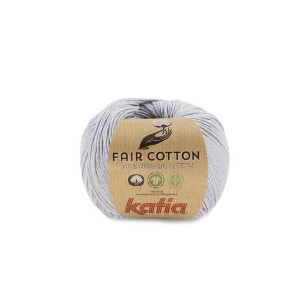 Fair Cotton 50 Parelachtig Grijs