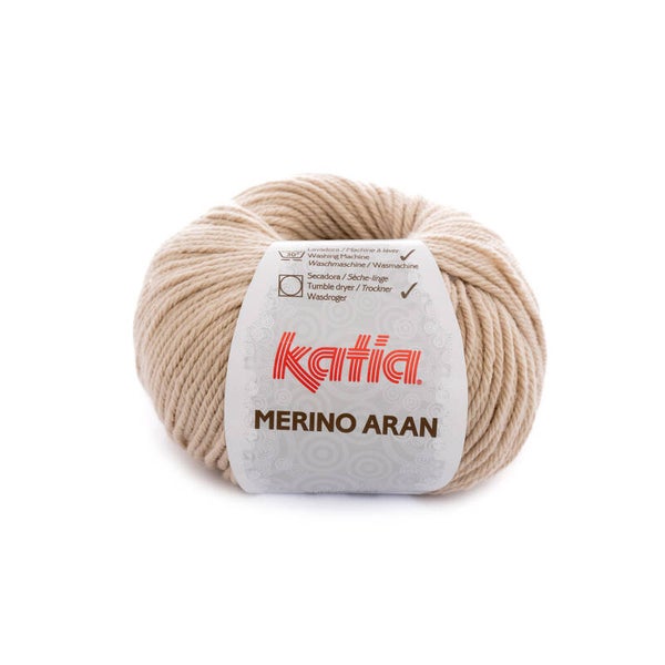 Merino Aran 10 Licht Beige