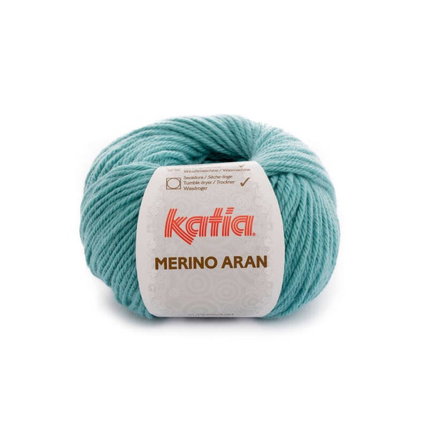 Merino Aran 86 Waterblauw