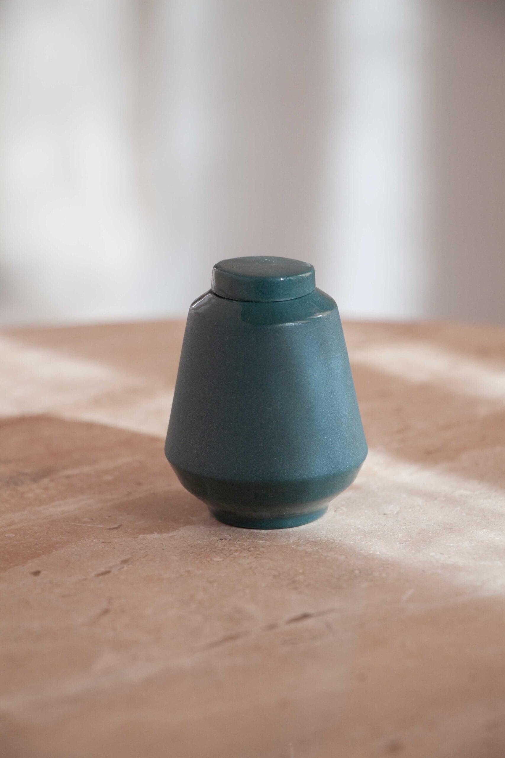 Mini urn - dark green